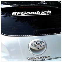 [지현카닷컴] 자동차 스티커 - BF GOODRICH, 홀로그램, 1개