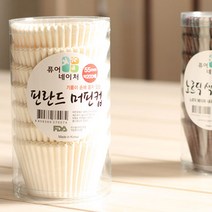 높은머핀유산지 화이트 200장, 1개