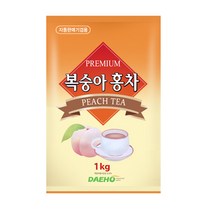대호 복숭아홍차 1kg X 12개, 1box