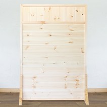 아이베란다 원목파티션 가로세로 2단 일체형 칸막이 가벽 사무실 거실 파티션, 1200×1800mm(지지대별도)