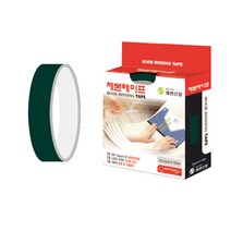 좋은라벨 제본 테이프 35mm x 10M, 녹색