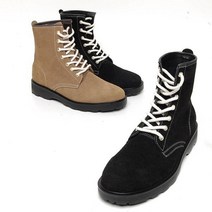 세븐 7목 4.0 cm 가죽 남성 워커