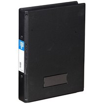 도리미 희망 O링 4공 장부바인더 B5 (PVC3cm), 블랙B5사이즈, 1개
