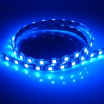 삼항LED 고급형 5050 3칩 LED바 - (10cm당 가격), 12V용-검띠/블루LED(10cm당)