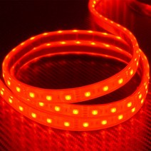 삼항LED 방수 튜브타입 5050 3칩 LED바-(10cm당 가격), 24V용-흰띠/레드LED(10cm당), 1개