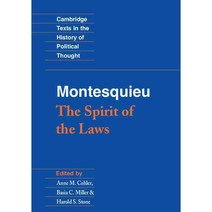 The Spirit of the Laws, Cambridge Univ Pr
