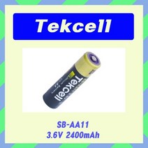 텍셀(Tekcell) SB-AA11(AA 3.6V 2400mAh) 열량게 검침기 측정기 계측기, 1개, 1개