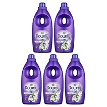 다우니 초고농축 섬유유연제 퍼플 화이트와 릴리 향 본품, 1L, 5개