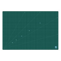 윈스타 4000녹색 커팅 책상고무판 A4 300mmX215mm