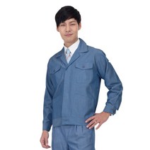 [티뷰크] TB-55JP 춘추작업복 상/하 블루, 105(2XL)
