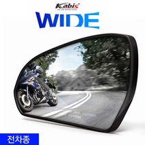 포원) 카비스 전차종 와이드 광각 발수코팅 사이드미러 차량용품, 현대 - 싼타페CM(램프 유)