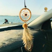 조이어스 드림캐쳐 열쇠고리 자동차키링 키홀더, 딥자주