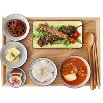히츠키코보 사각하나 1인 혼밥세트 6P, 1세트