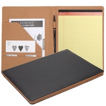 세미오콜렉션 BJ11S34-BG A4 바인더, 검정/베이지투톤(BJ11S34-BG), 1권