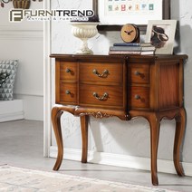 퍼니트랜드 엔틱가구 로라 럭셔리 피나 콘솔(소), 단품