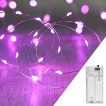 STRINGLIGHT 스트링라이트 LED, AA타입_핑크(골드와이어)