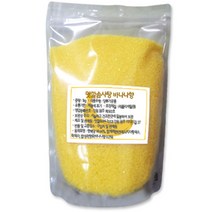 맛깔 천연색소사용 솜사탕재료(맛깔슈가 바나나향) 1Kg, 10개