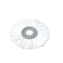 물걸레 청소기 19cm 핸드스핀 걸레 흰색, 1개
