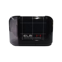 ELM 전동 연필깎이 (V3) 120*52*75mm, 랜덤색상, 1개