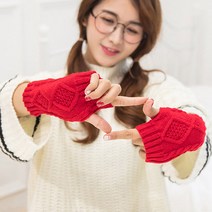 다이아 니트 핸드워머/장갑토시/암워머/손토시/워머