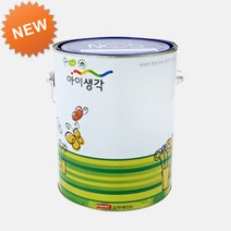 [삼화페인트] 아이생각 수성내부프로 친환경페인트 - 4L 무광, 0040A