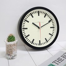 [시우아트] 200레트로무소음벽시계(건전지포함), 단품