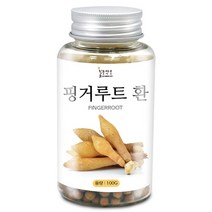 핑거루트환(인도네시아) 100g(플라스틱통) 핑거루트 건강환 한약재 한방 약재 생식 선식 재료, 1개