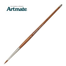 아트메이트 전문가용 콜린스키 수채화붓, 6호, 1개