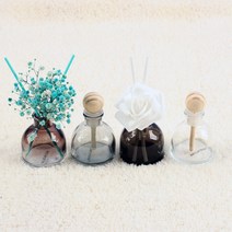 샬롯디퓨저 50ml 벨라인 디퓨저용기 반원용기 공병, 투명