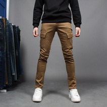DESPERADO 데스페라도 DS-1836 스판 슬림일자 면카고 청바지