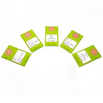 쏘잉스타 Orange Needles 가정용 미싱바늘 HA X 1 한쌈(10ea)