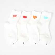 허니삭스 하트다 하트 양말