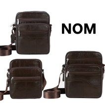 놈 [NOM] 천연가죽 고급형 남여 크로스백 서류가방 NN473-76
