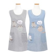 더와이 머그 앞치마, 그레이