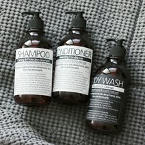 로맨틱노벰버 욕실 디스펜서, 3.라벨2 화이트 Conditioner, 1개