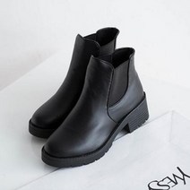 에스비피 첼시부츠 앵클부츠 여자 가죽 앵글 부츠 힐 슈즈