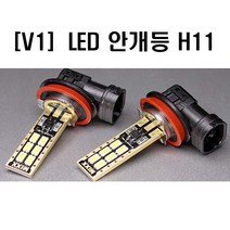 안개등 모음 POWER NIGHT VISION 포그램프 차량용 전구 고휘도 FOG LAMP, [NIGHT VISION] [V1] H11 타입, 2개입