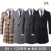 THELEES NKDC7081_남성 울 블렌드 더블 피코트