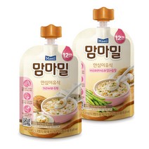 맘마밀 안심이유식 12개월 5팩+5팩혼합구성(무료배송) 이유식, 10팩, 아스파라거스와 닭가슴살 5팩+가리비와 두부 5팩