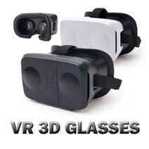 VR 3D안경/가상현실안경/스마트폰/기어VR/3D게임/입체, VR 3D GLASSES LK-011(화이트)