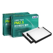 PM2.5 초미세먼지 필터 (1회 교체분), 1개, 기아 | pb112 포르테/포르테쿱