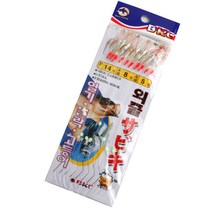 오기몰 BKC 반짝이 외줄카드 바늘, 1개