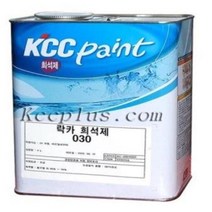 유성페인트 THINNER 신너 신나 희석제 실리콘 실란트 무초산실리콘, 락카희석제(KCC정품) 4L