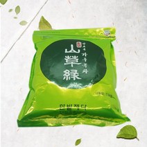 산초록 가루녹차, 1kg, 1팩