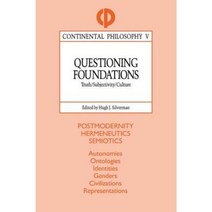 Questioning Foundations: Truth/Subjectivity/Culture Paperback, Routledge