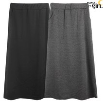 마마걸 분또포켓롱 스커트