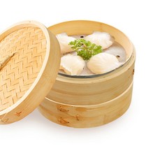 데코하우스 웰빙 대나무 찜기 만두찜기 찜통, 대나무찜기_25cm, 1개