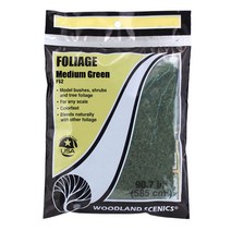 우드랜드 JWF52 잎뭉치-초록색