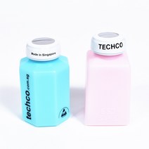 TECHOCO 고급형 정량인출기 정량토출기 IPA 약품통, 1개, 2) 파란색(팔각통)