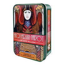 (영문도서) Aquarian Tarot in a Tin Other, U.S. Games Systems